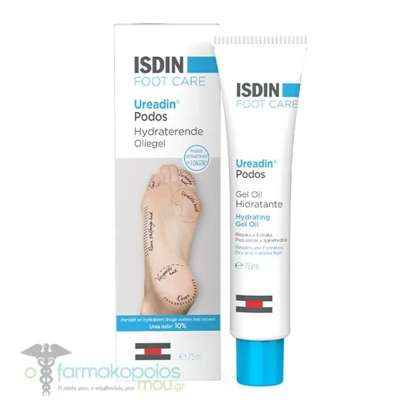 ISDIN Ureadin Podos Gel Oil, 75ml