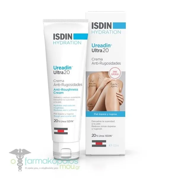ISDIN Hydration Ureadin Ultra 20 Anti-Roughness Cream, 100ml