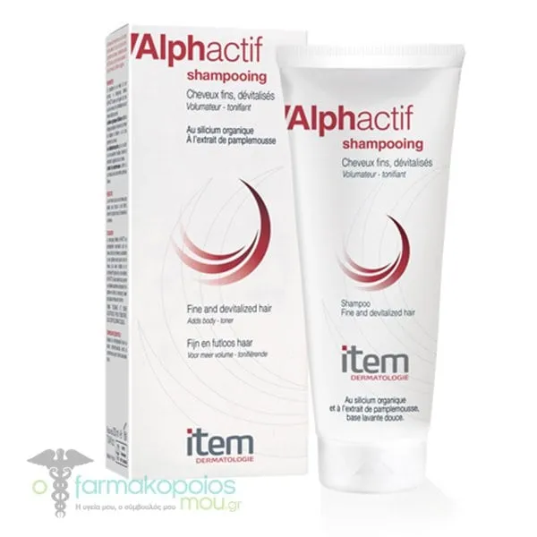 Item Shampooing Alphactif for Fine and Devitalized Hair, 200ml