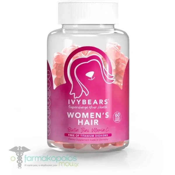 IvyBears Women's Hair, 60gummies