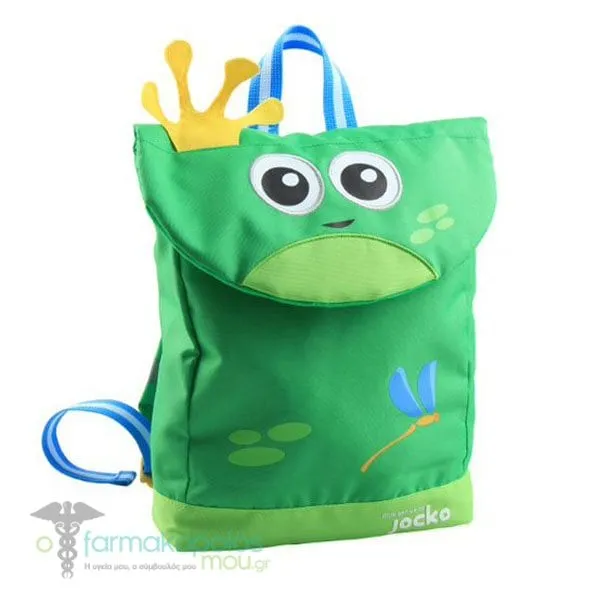 Jocko Frog Παιδική Τσάντα Πλάτης σε Σχήμα Βατραχάκι, 1τεμ
