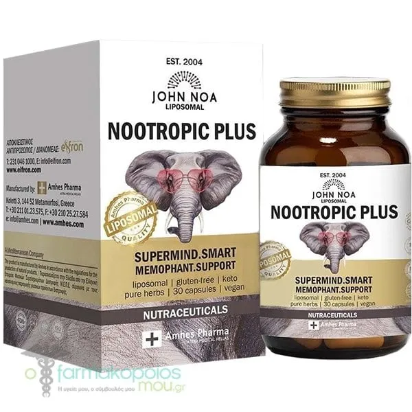 John Noa Liposomal Nootropic Plus, 30caps