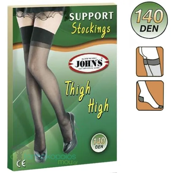 Johns 2145145 140 DEN Phlebitis Stockings 19-22mmHg, 1pc