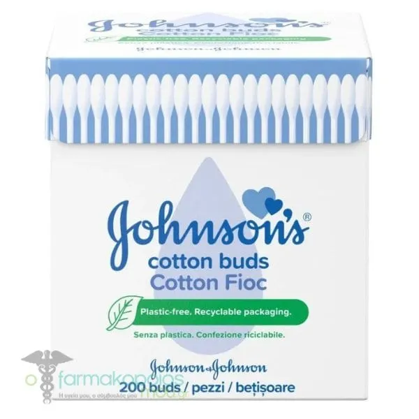 Johnson's Cotton Buds, 200pcs