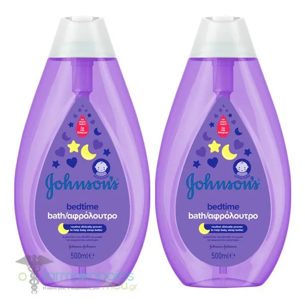 Johnson's Baby 1+1 FREE Bedtime Shower Gel, 2x500ml