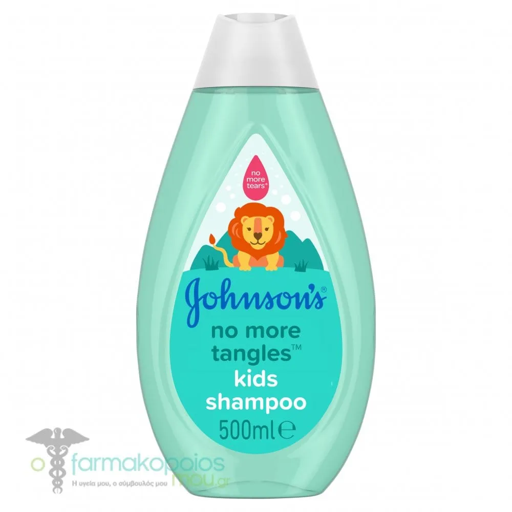 Johnson's Kids No More Tangles Shampoo, 500ml