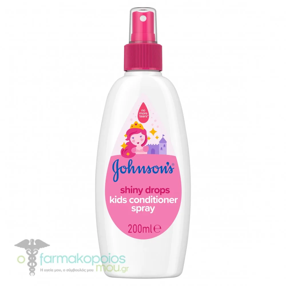 Johnson's Kids Shiny Drops Spray Conditioner, 200ml