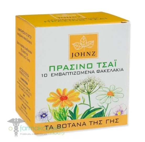 Johnz Green Tea, 1.2gr x 10sachets