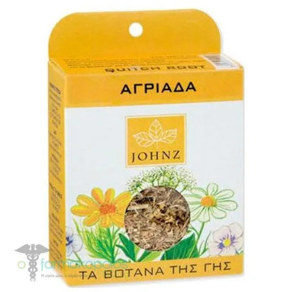 Johnz Ρόφημα Αγριάδα για Διουρητική Δράση &amp; Υποστήριξη Χολής &amp; Συκωτιού, 30gr