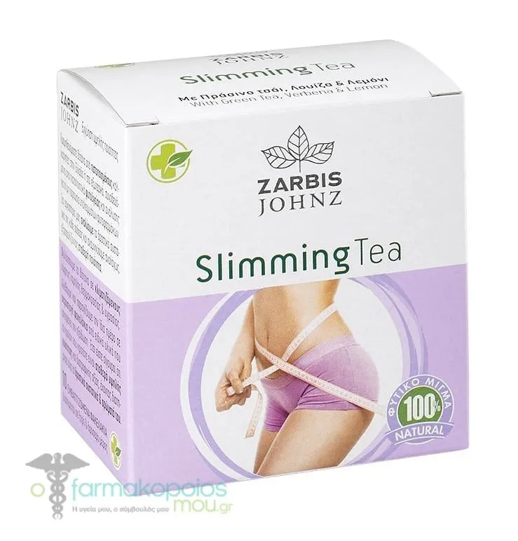 Johnz Slimming Tea with Green Tea and Verbena, 10sachets