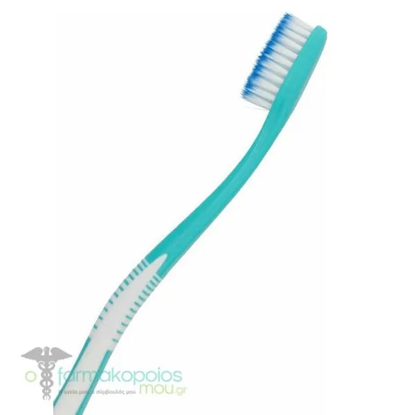 Jordan Clean Between Medium Toothbrush, 1pc. - Θαλλασί- Άσπρο