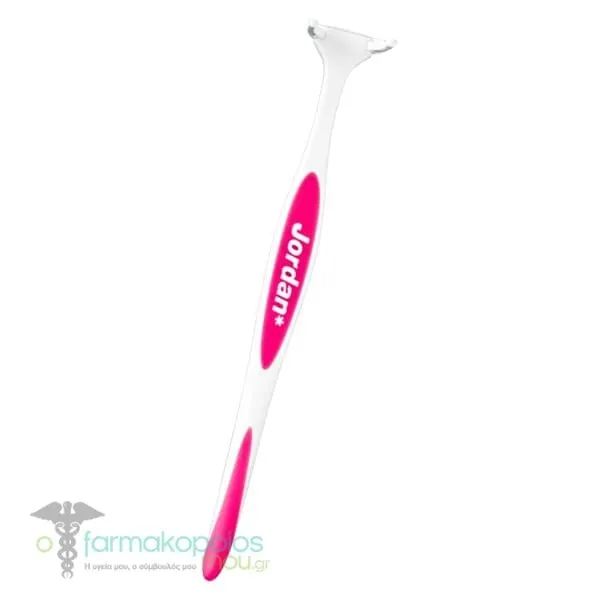 Jordan Easy Clean Flosser, 1pc & Refills, 20pcs - Ρόζ