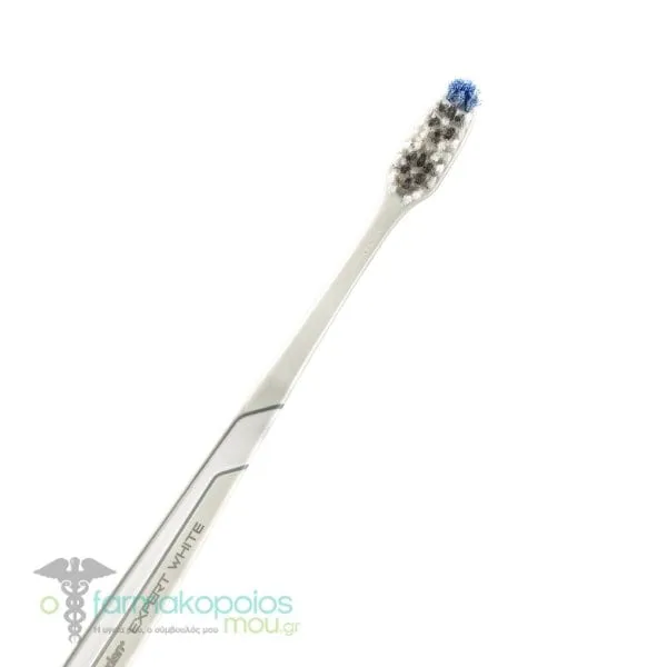 Jordan Expert White Medium Toothbrush, 1pc - Άσπρο-Άσπρο
