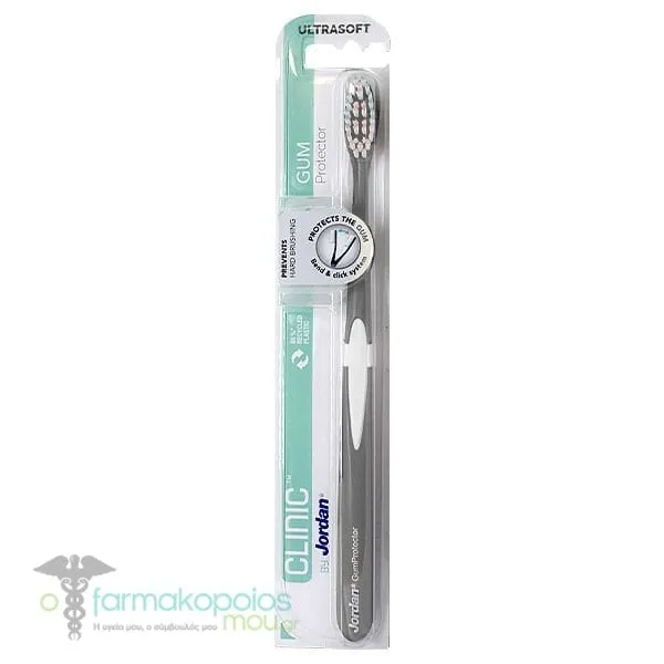 Jordan Clinic Gum Protector Ultrasoft Toothbrush, 1pc - Γκρί