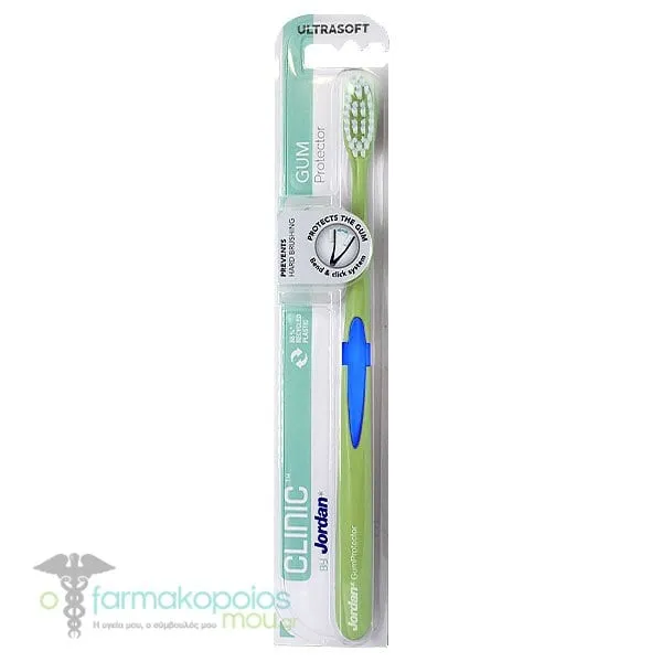 Jordan Clinic Gum Protector Ultrasoft Toothbrush, 1pc - Λαχάνι