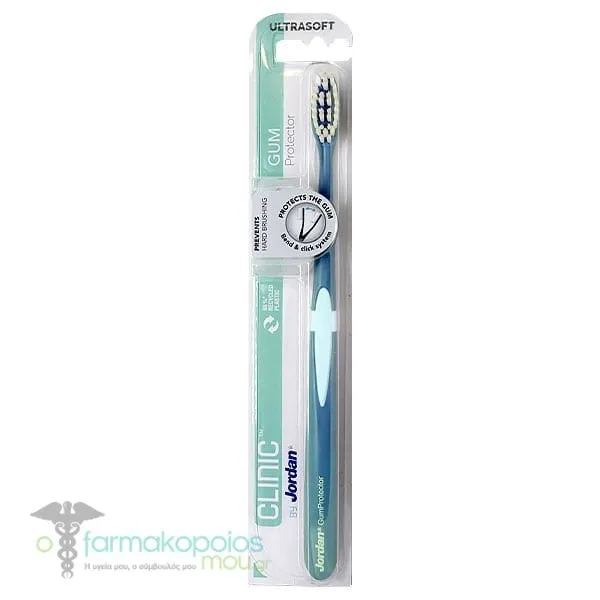 Jordan Clinic Gum Protector Ultrasoft Toothbrush, 1pc - Πετρολ