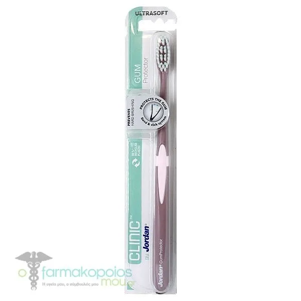Jordan Clinic Gum Protector Ultrasoft Toothbrush, 1pc - Κάφε
