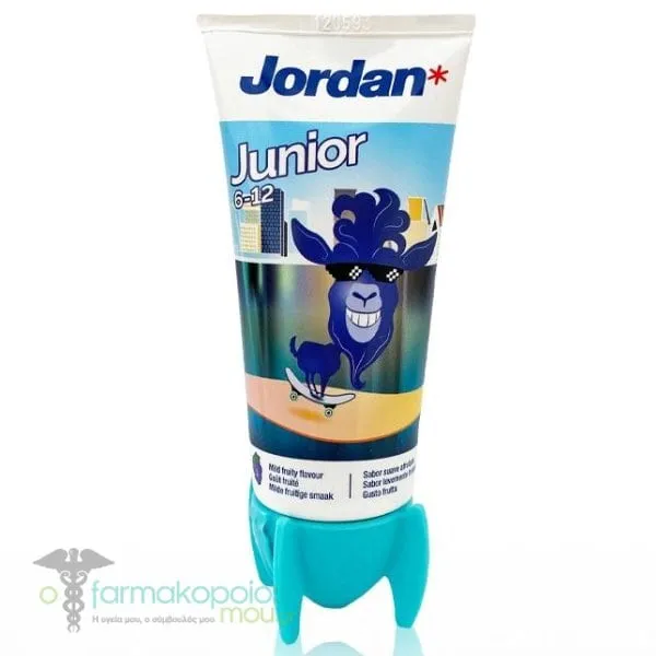 Jordan Junior Space Cap Toothpaste 6-12y, 50ml - Goat