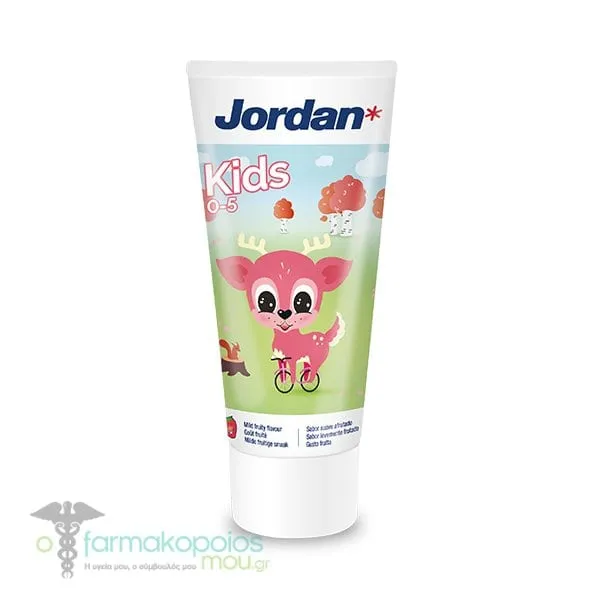 Jordan Kids Toothpaste 500ppm 0-5Υ, 50ml