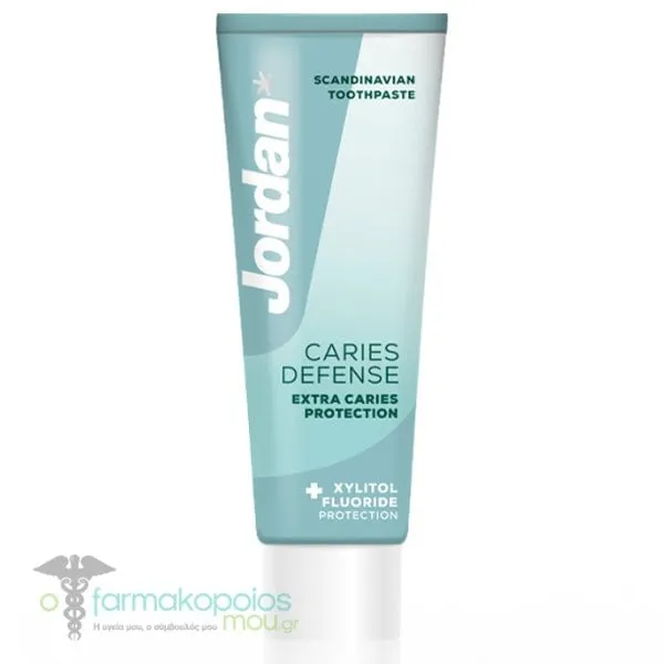 Jordan Stay Fresh Caries Defense Toothpaste, 75ml
