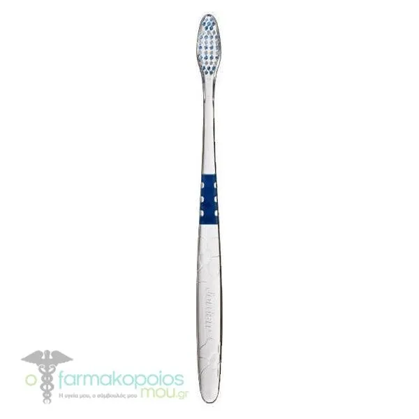 Jordan Target White Medium Toothbrush, 1pc - Μπλέ