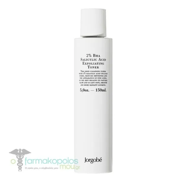 Jorgobe 2% BHA Salicylic Acid Exfoliating Toner, 150ml