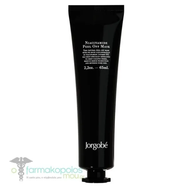 Jorgobe Niacinamide Peel Off Mask Μάσκα Προσώπου για Βαθύ Καθαρισμό, 65ml