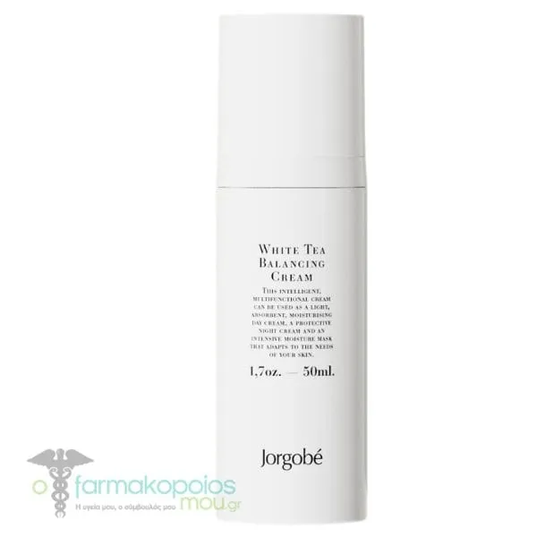 Jorgobe White Tea Balancing Cream, 50ml
