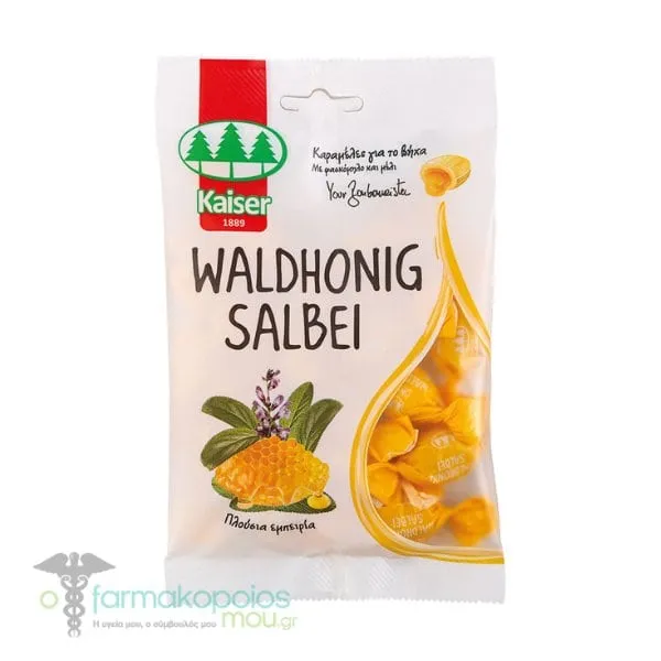 Kaiser Waldhonig Salbei Cough Drops, 75g