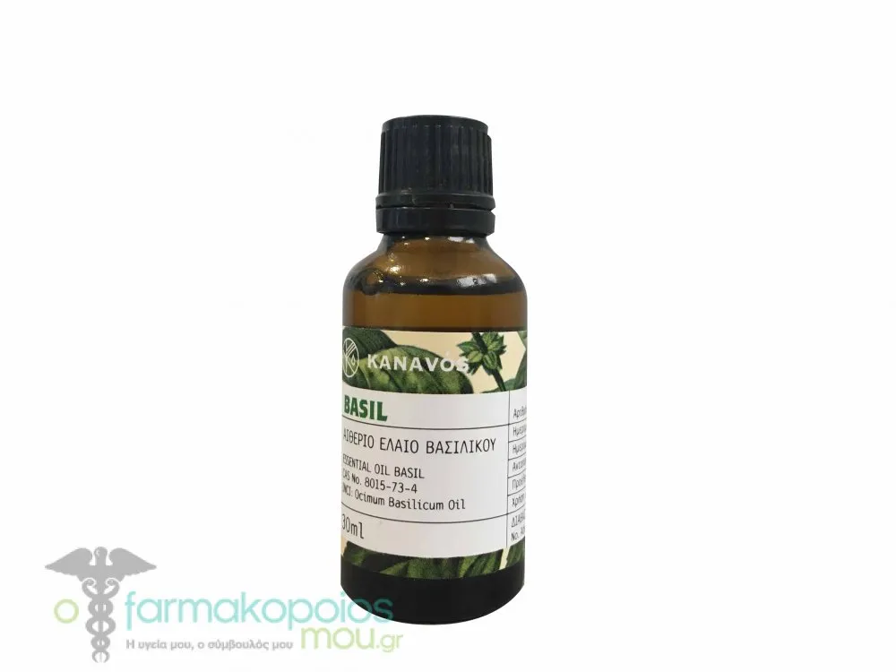 Kanavos Basile Essential Oil, 30ml