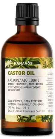 Kanavos Castor Oil, 100ml