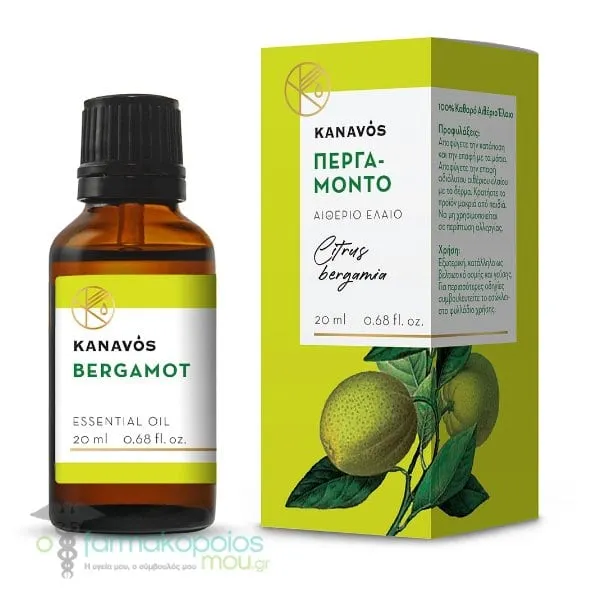 Kanavos Essential Oil Bergamot, 20ml