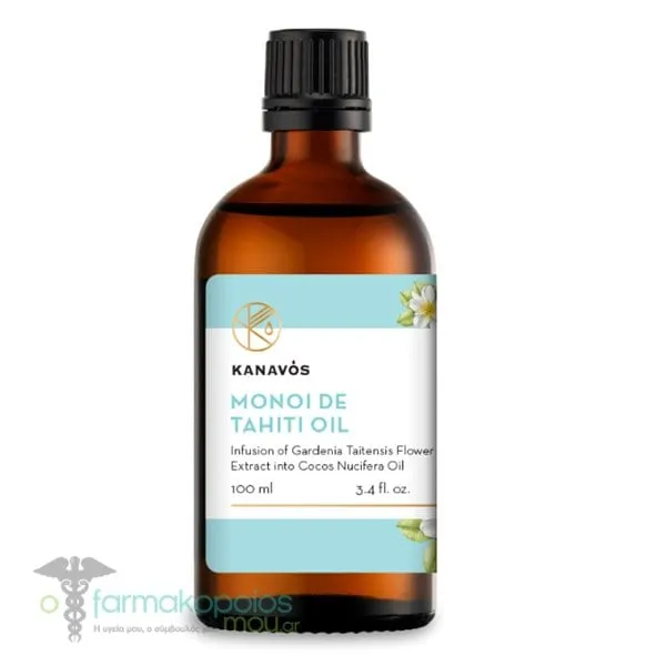 Kanavos Monoi De Tahiti Oil, 100ml