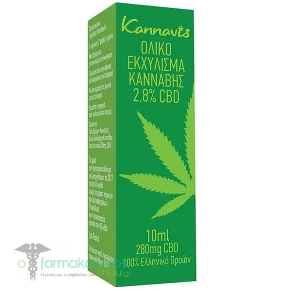 Kannavis Total Cannabis Extract 2.8% CBD, 10ml