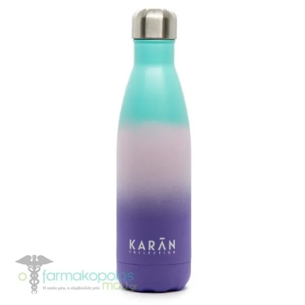Karan All Day 3-Colored Stainless Steel Water Bottle, 500ml