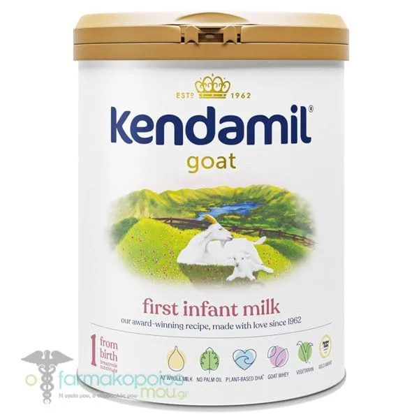 Kendamil Goat First Infant Milk for Infants 0-6m, 800g