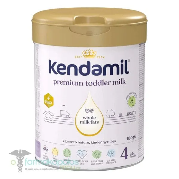 Kendamil Premium Toddler Milk 4 for Kids 24m+, 800g