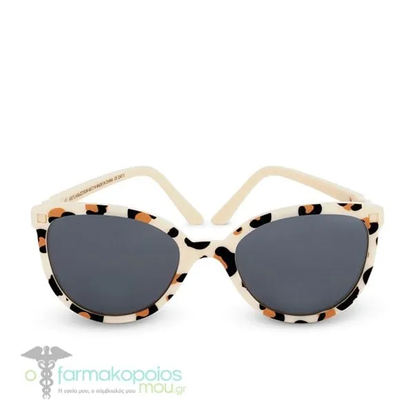 KiETLA BuZZ Junior Sunglasses 6-9Y, 1pair - Leopard Cream