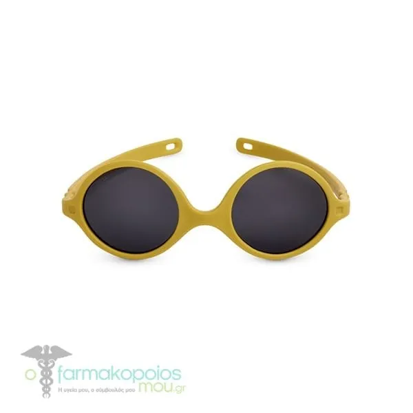 KiETLA Diabola Baby Sunglasses 2.0 0-1Y, 1 pair - Mustard