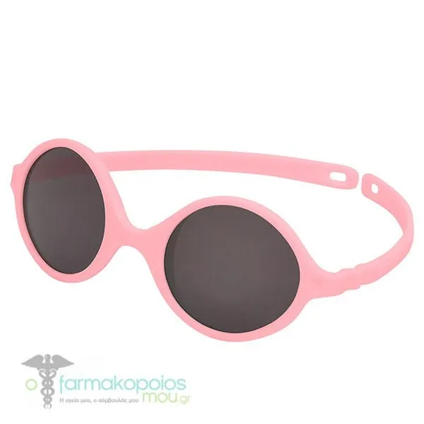 KiETLA Diabola Blush Pink Baby Sunglasses 0-1Y, 1pc