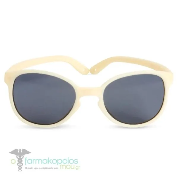 Kietla Wazz Wayfarer Kids Sunglasses 1-2Y, 1pair - IVORY