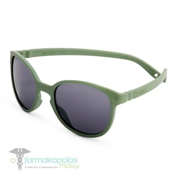 Kietla Wazz Wayfarer Άθραυστα Γυαλιά Ηλίου για Ηλικίες 1-2 ετών, 1τεμ - Kaki
