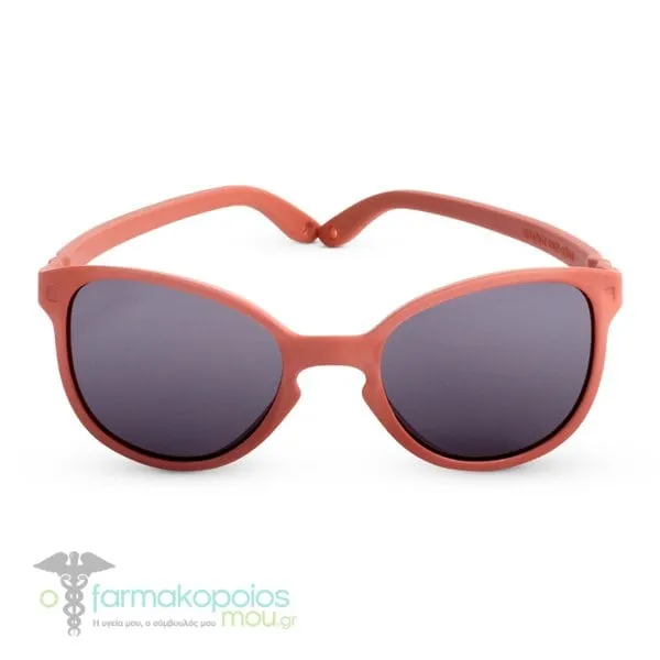 Kietla Wazz Wayfarer Kids Sunglasses 1-2Y, 1pair - TERRACOTTA