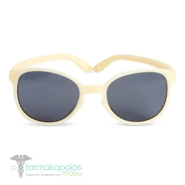 KiETLA Wazz Wayfarer Kids Sunglasses 2-4Y, 1pair - IVORY