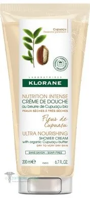 Klorane Nourishing Shower Cream with Organic Cupuacu Butter, 200ml