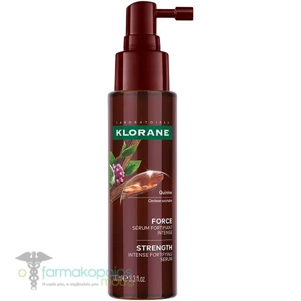 Klorane Quinine Anti-Hair Loss Serum Fortifiant Intense, 100ml