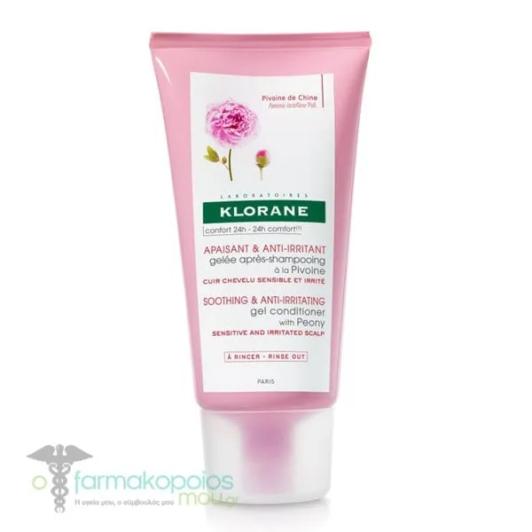 Klorane Soothing & Anti-Irritating Gel Contitioner with Peony, 150ml