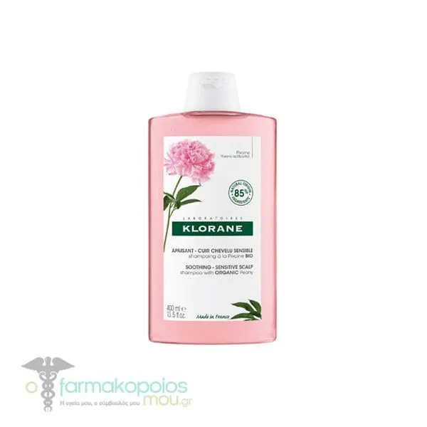Klorane Soothing & Anti-Irritating Shampoo with Peony, 400ml