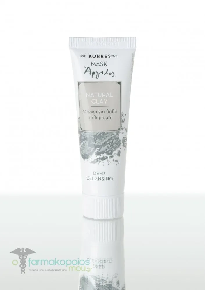 Korres Natural Clay Deep Cleansing Mask, 18ml