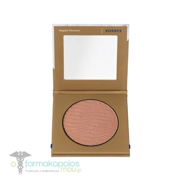 Korres Aegean Bronzer Natural Tan Look Healthy Glow, 7g - Warm